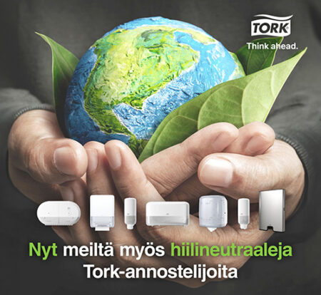 Vastuullista yhteistyötä maailmanlaajuisen hygieniatuotemerkin Torkin kanssa